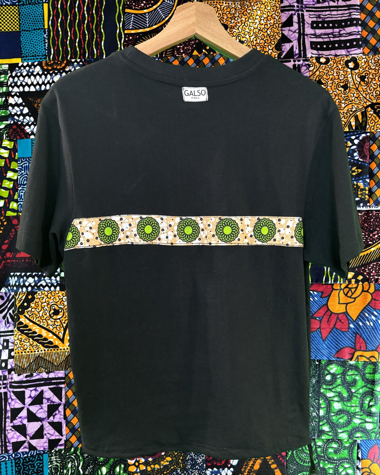T-shirt avec Tissu Wax