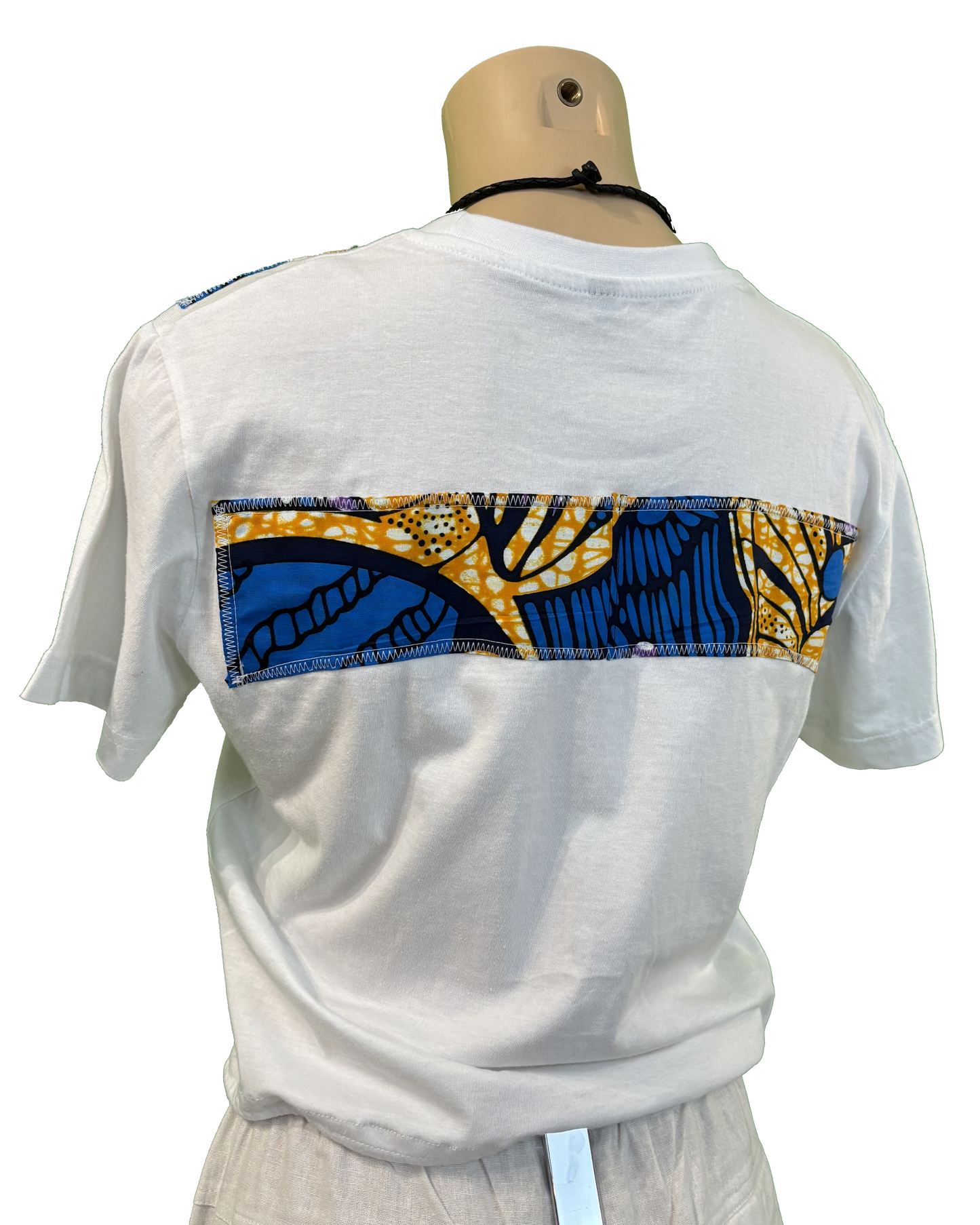 T-shirt avec Tissu Wax