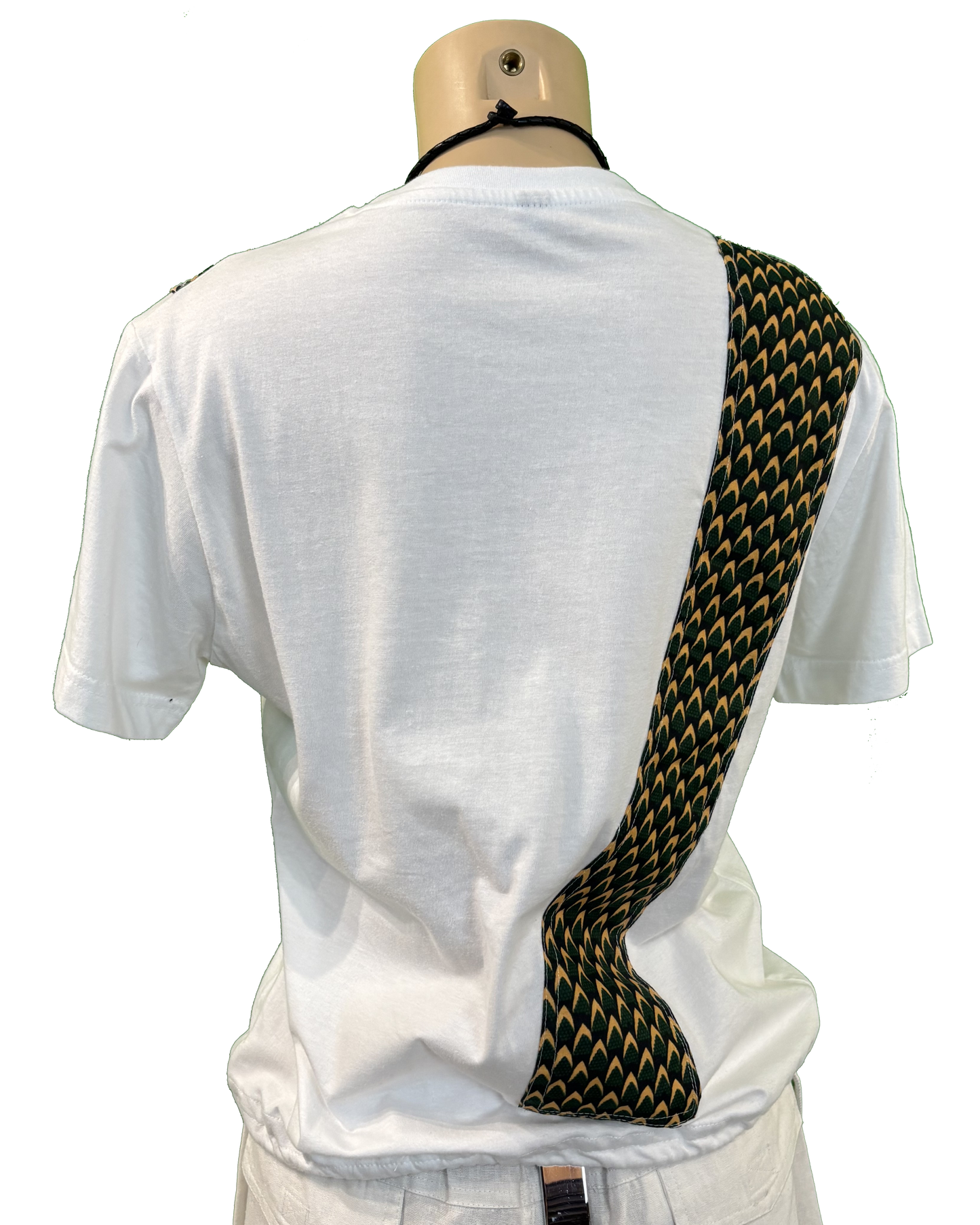 T-shirt avec Tissu Wax
