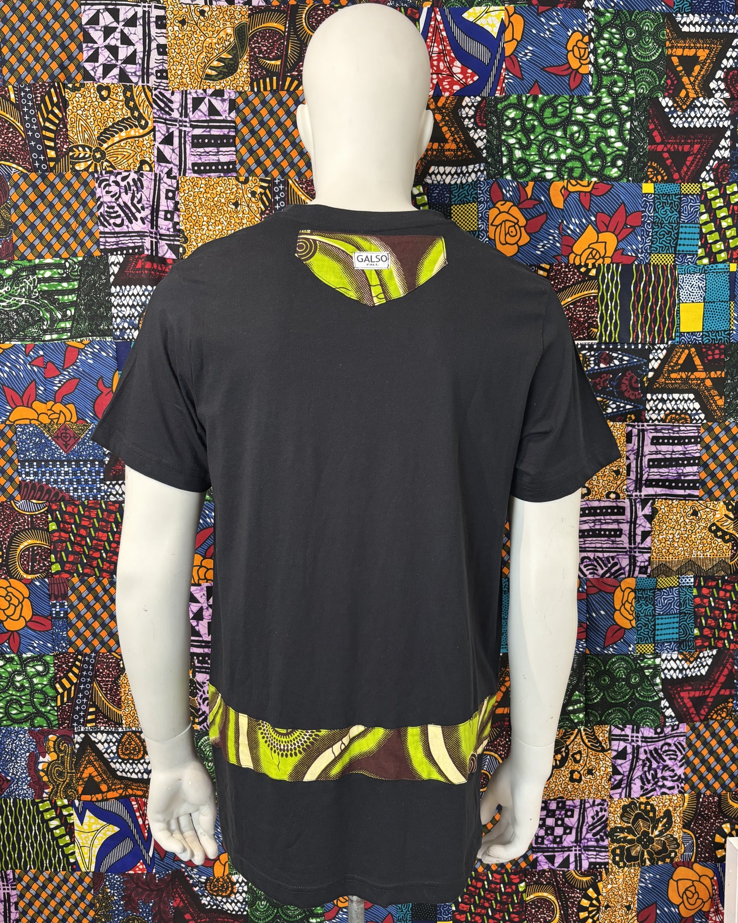 T-shirt avec Tissu Wax