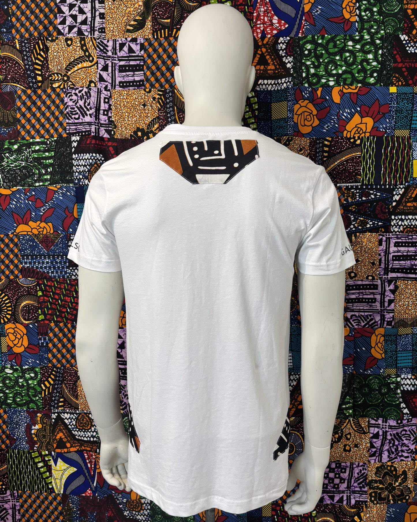 T-shirt avec Tissu Wax