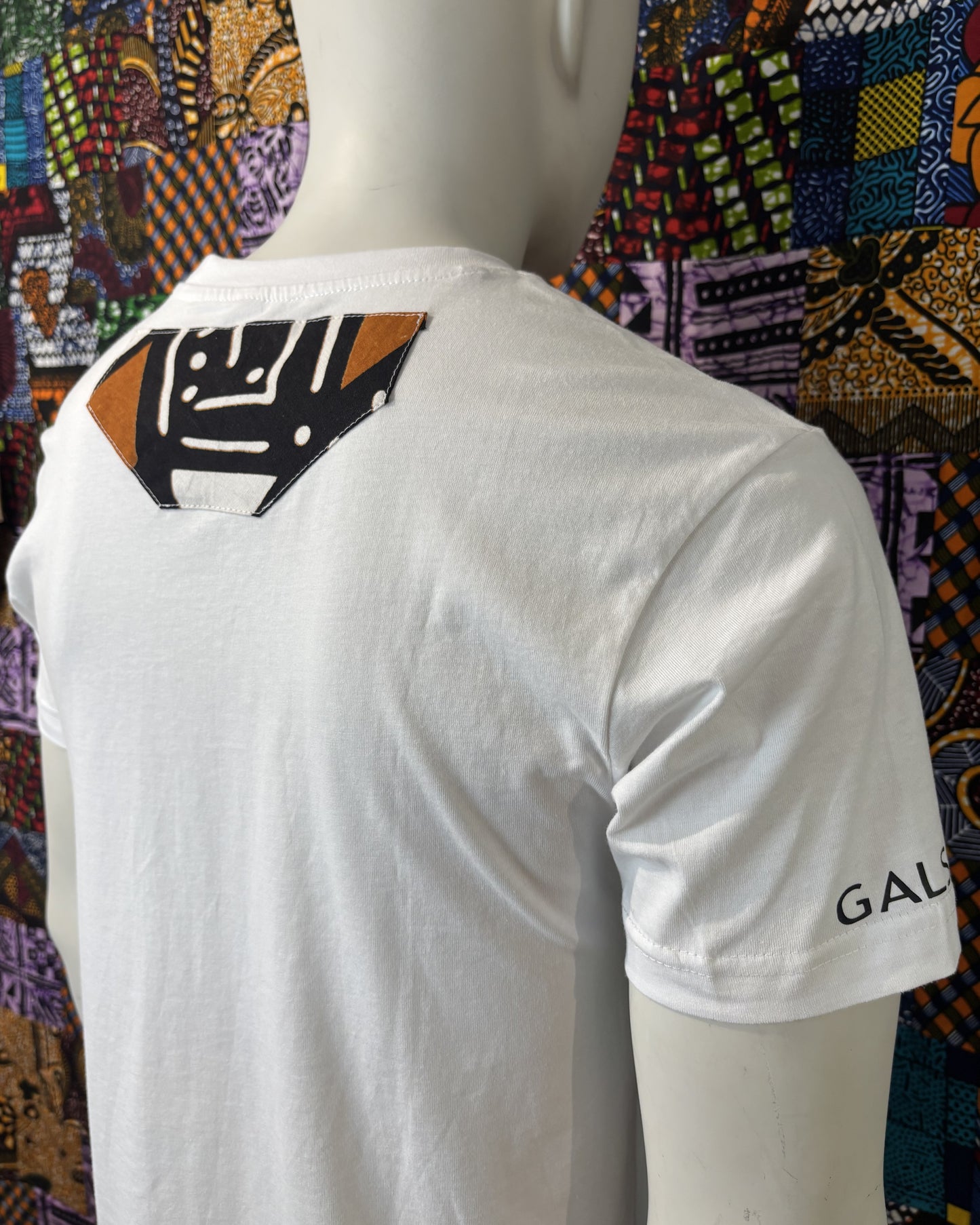 T-shirt avec Tissu Wax