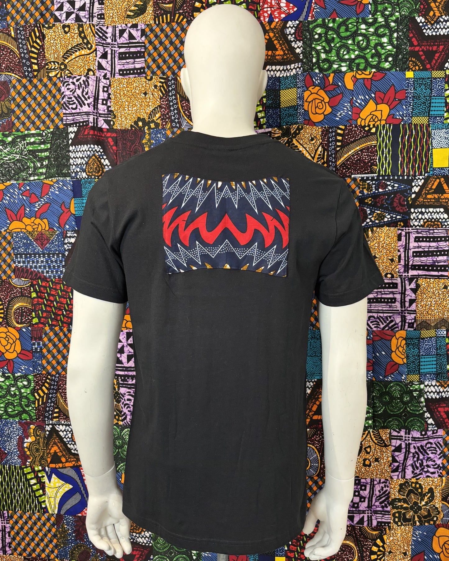 T-shirt avec Tissu Wax