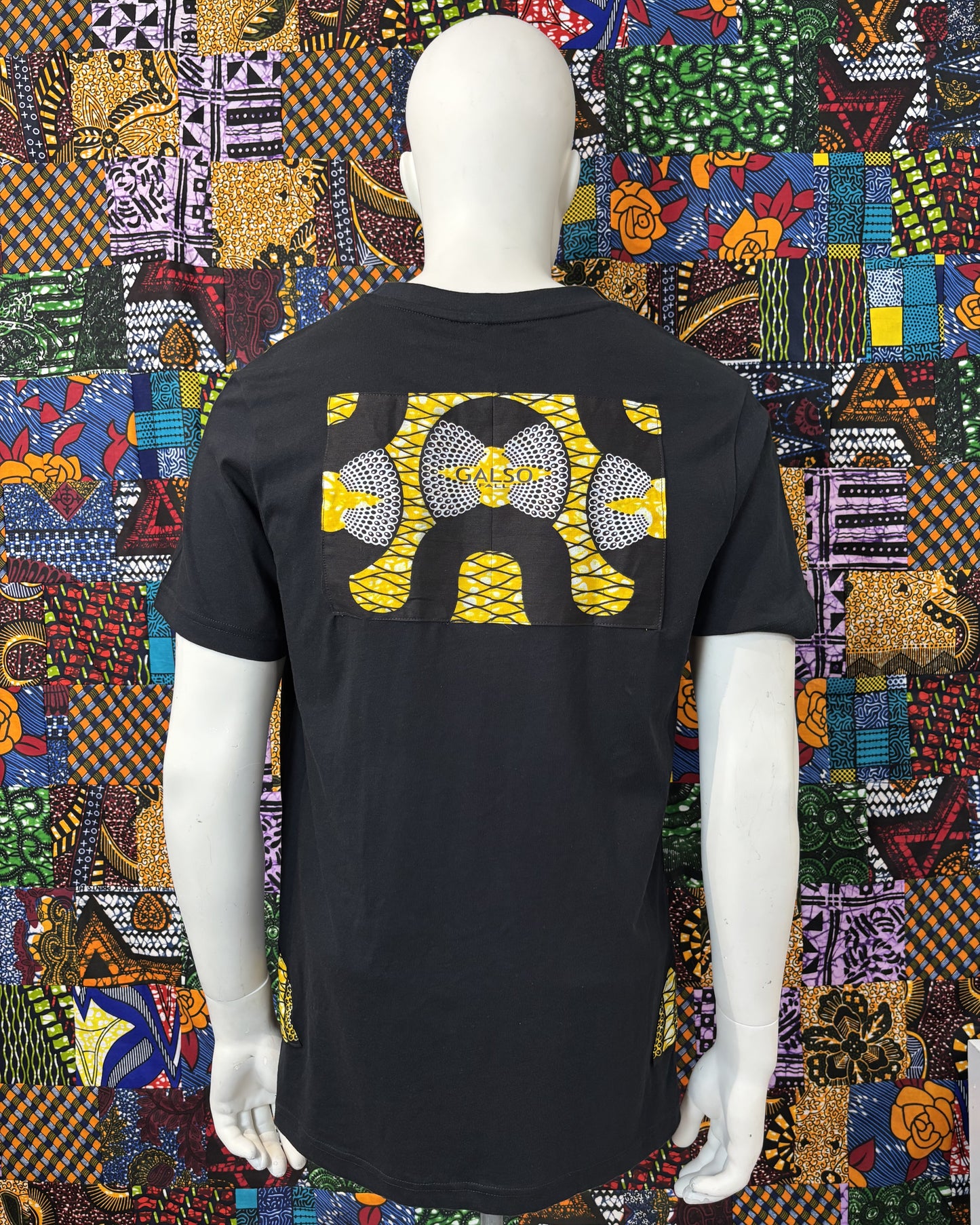 T-shirt avec Tissu Wax