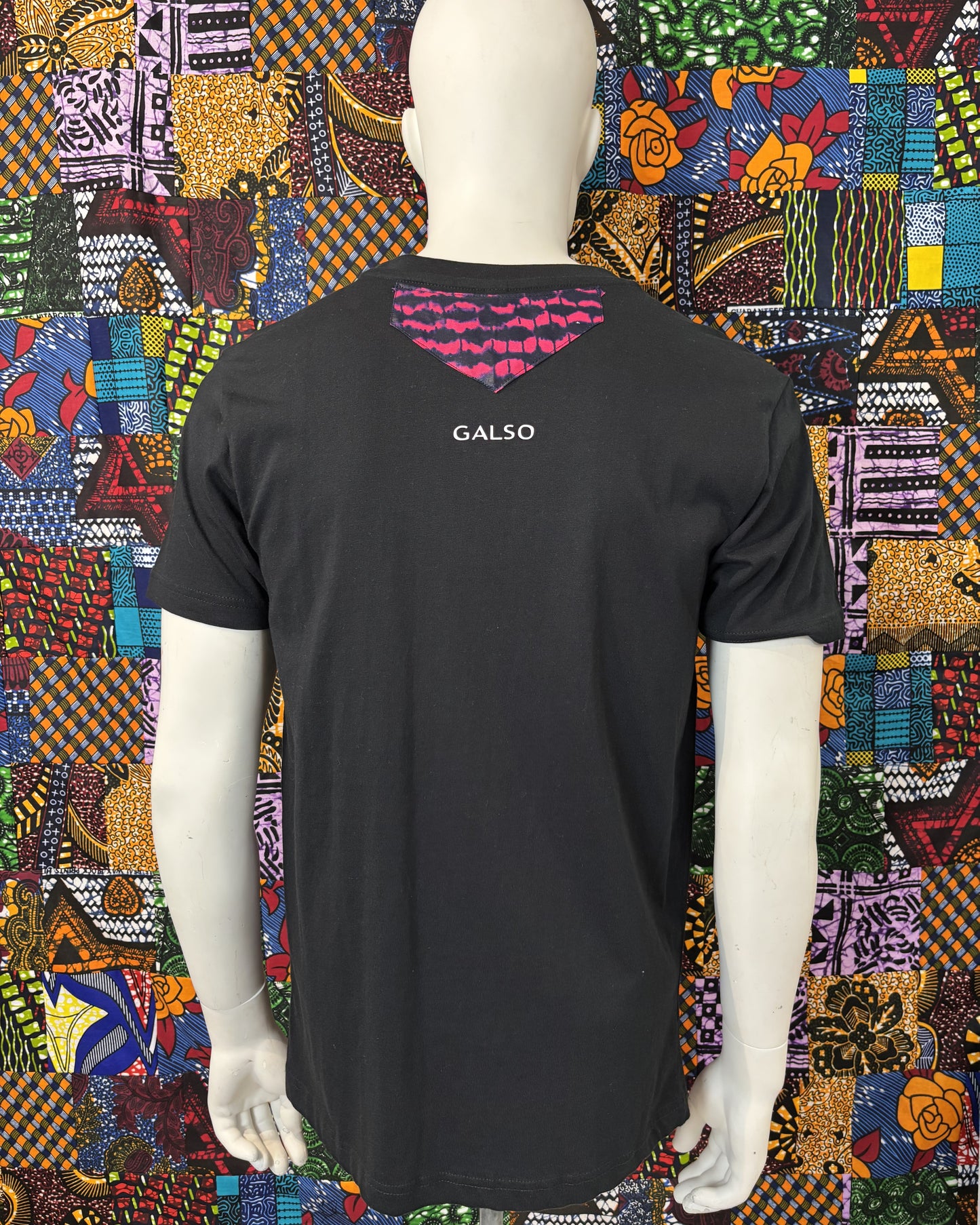 T-shirt avec Tissu Wax