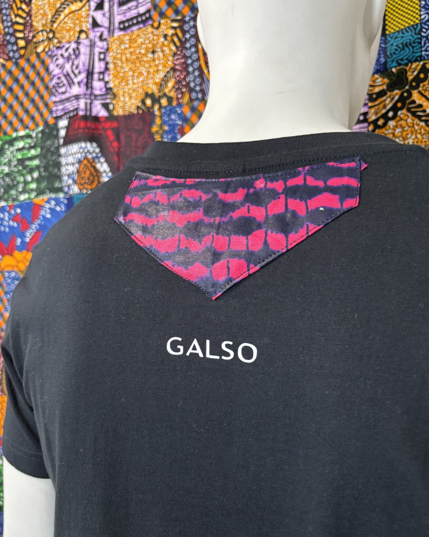 T-shirt avec Tissu Wax