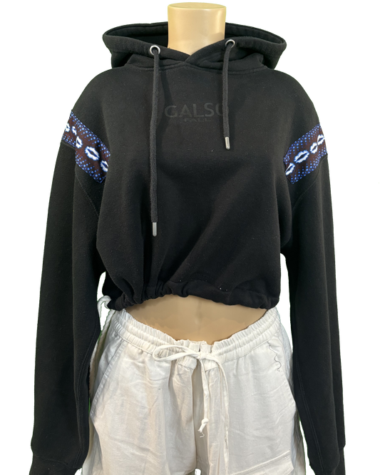 Sweat Croc Top Oversize Upcycling