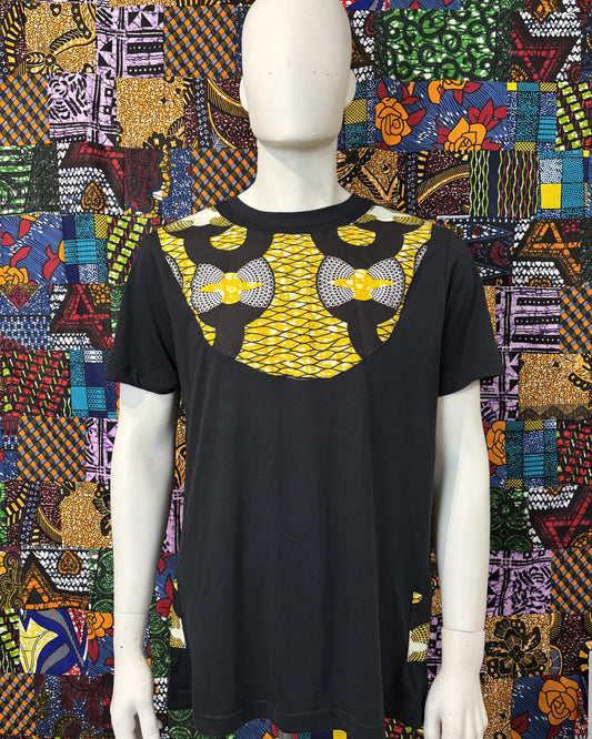 T-shirt avec Tissu Wax