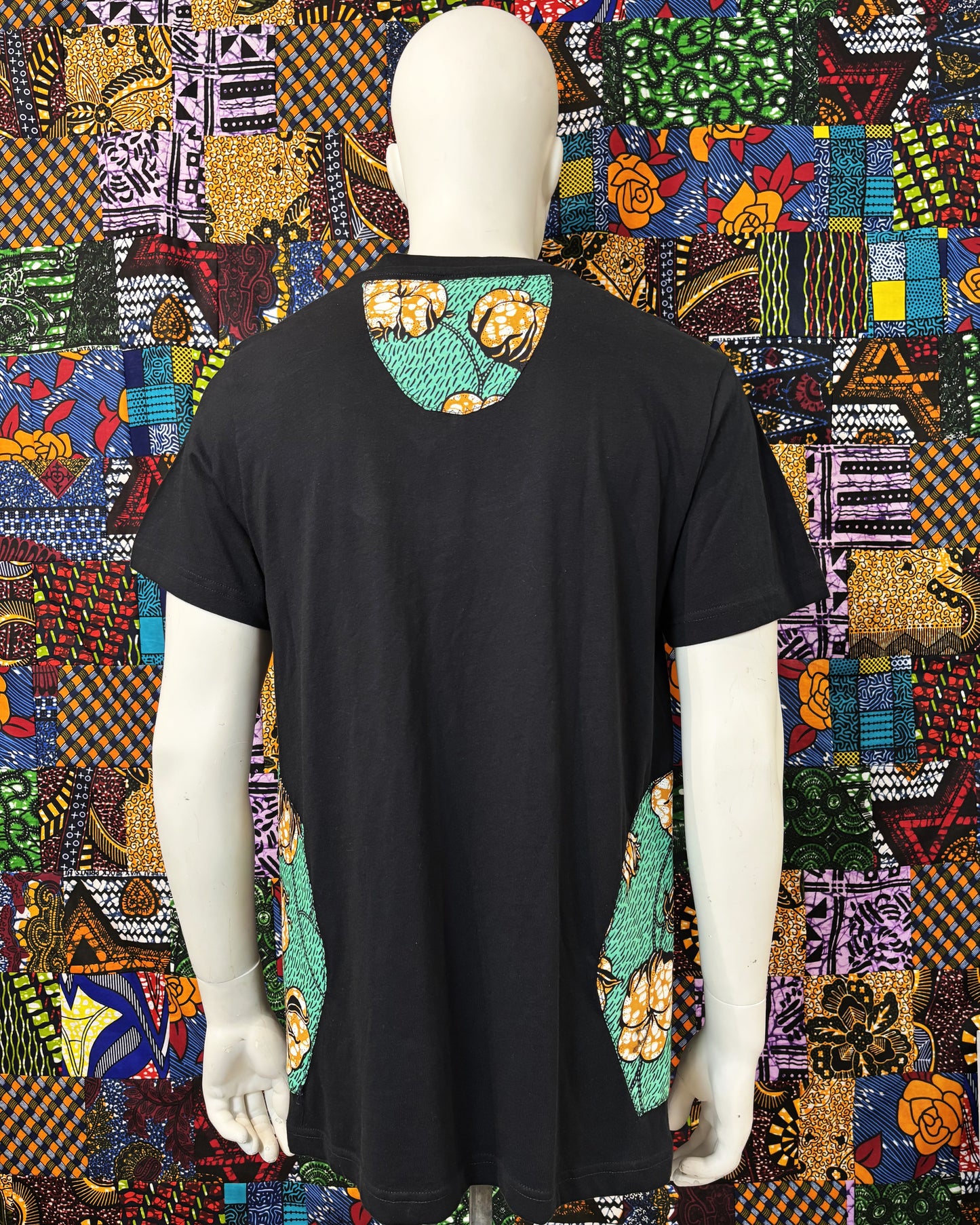 T-shirt avec Tissu Wax